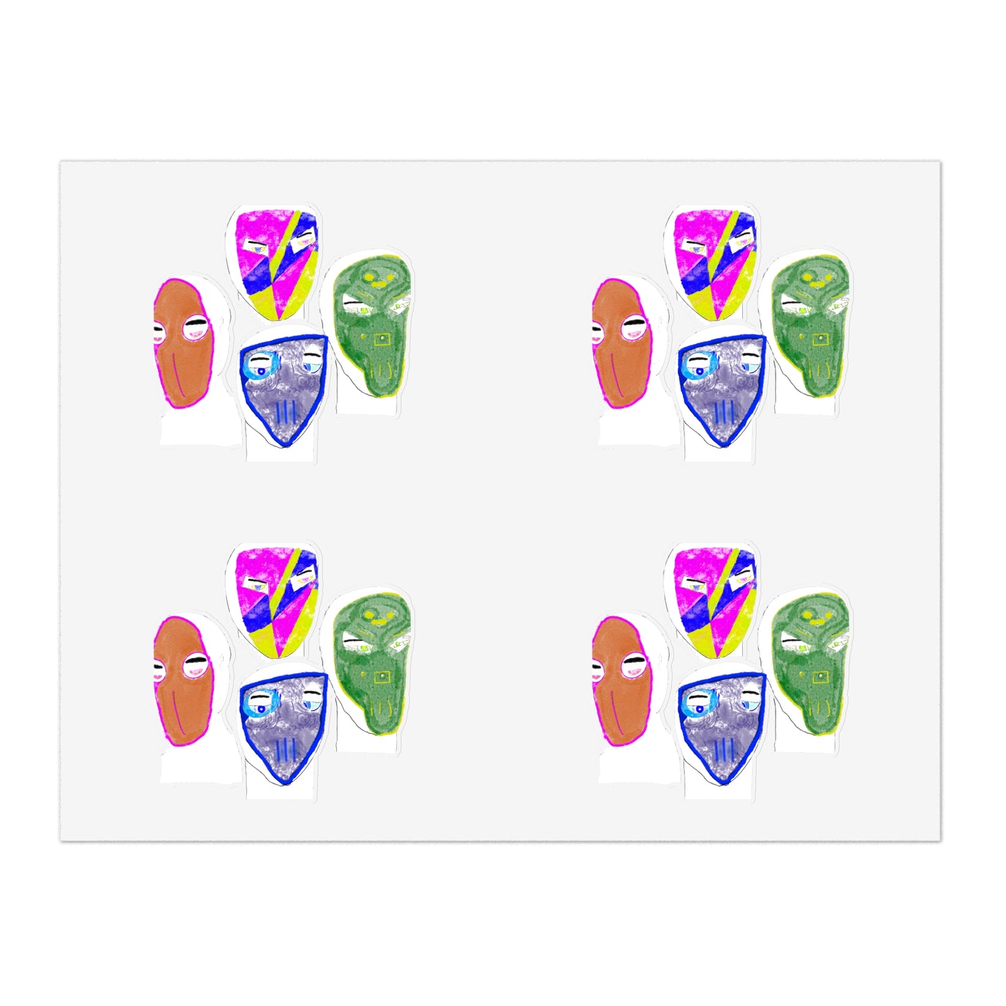 “4kings” Sticker Sheets