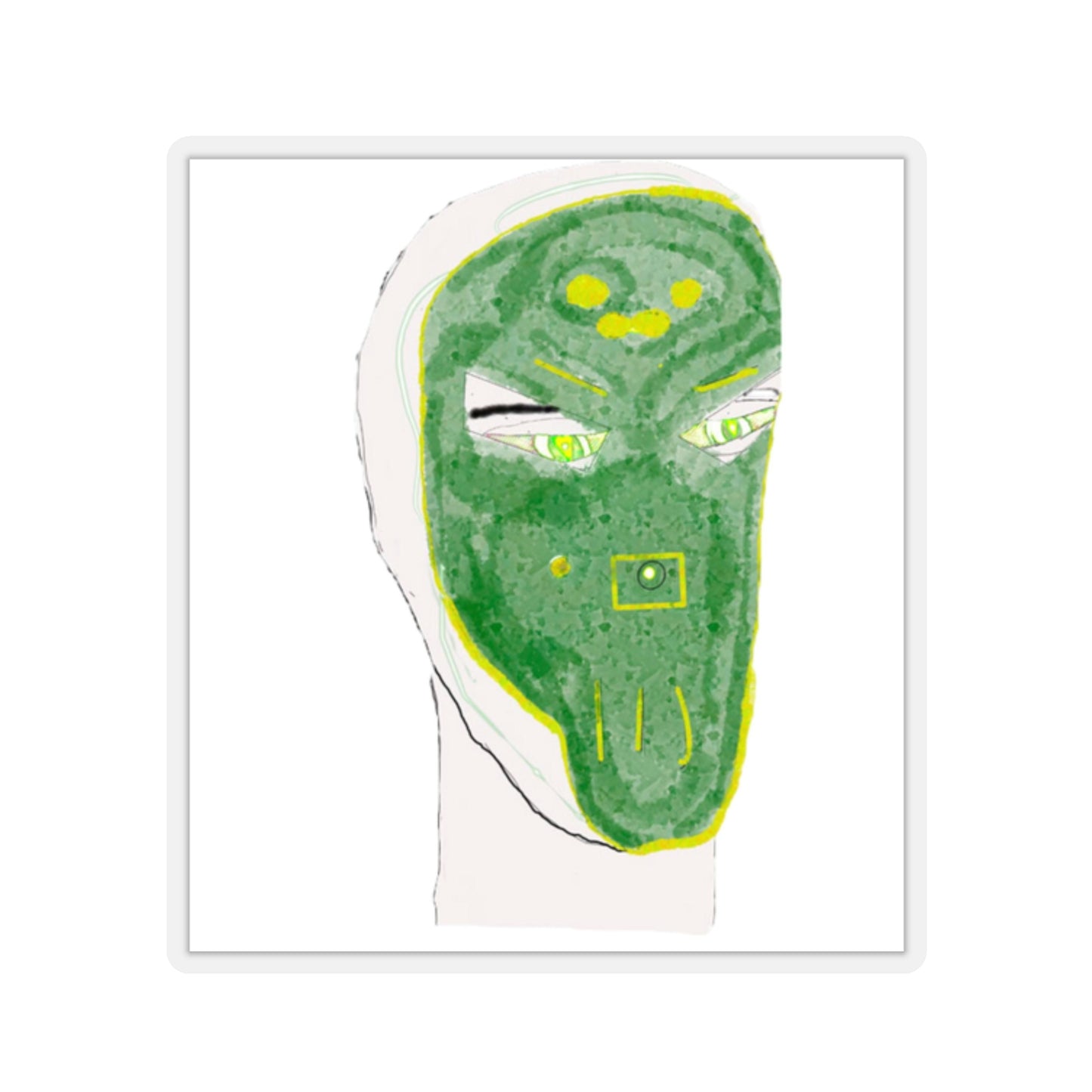 “BlackEarth” - K.O.R.L. Collection Kiss-Cut Stickers