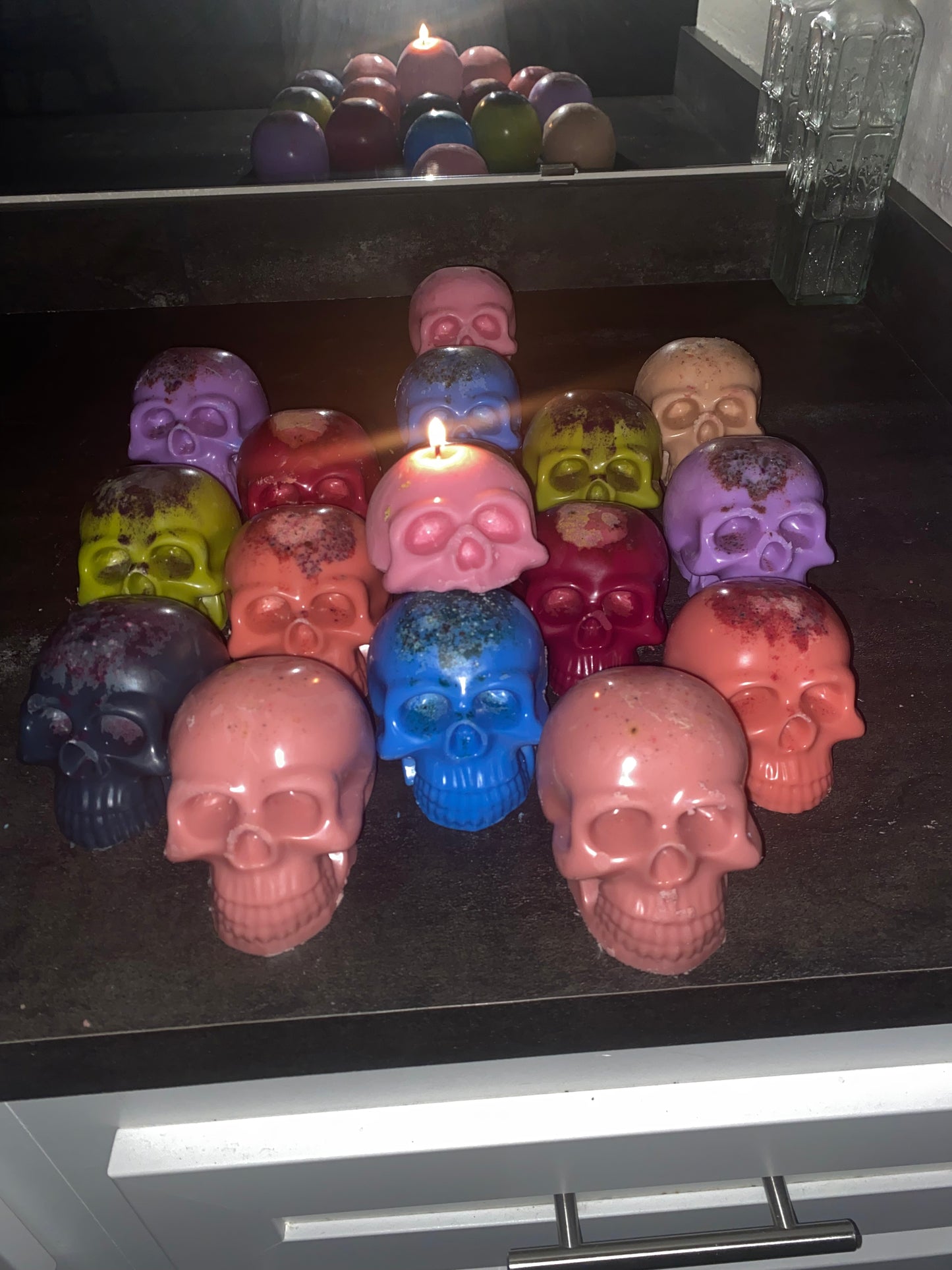 SKULL CANDLES