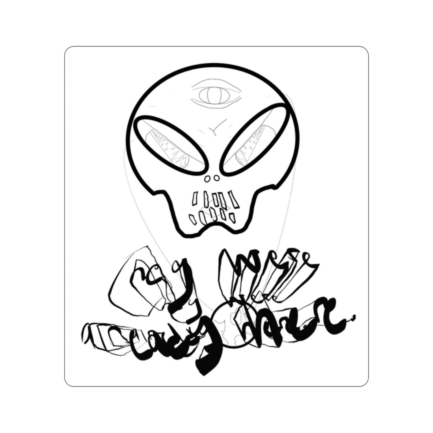 “ Intruders”- K.O.R.L. Collection  Kiss-Cut Stickers